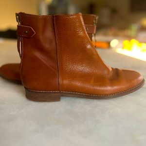 Madewell leather ankle boots - size 10